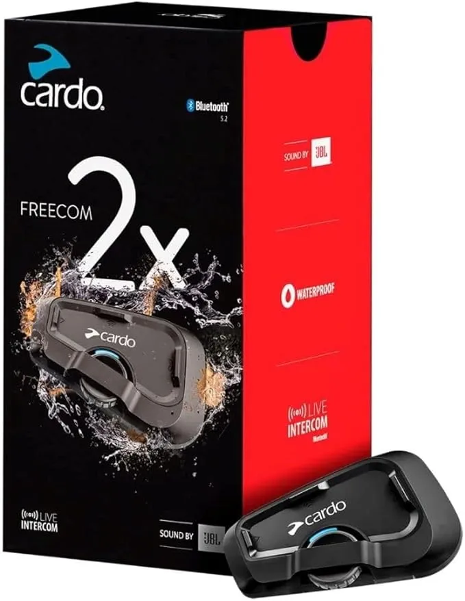 Cardo Freecom 2x 对讲机 黑色