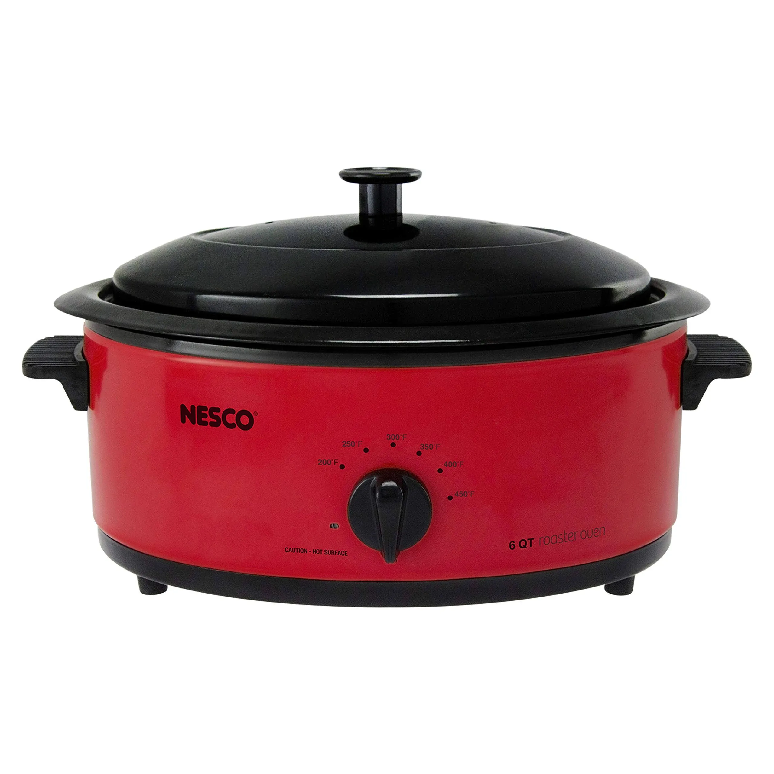 Nesco - 6-Quart Roaster Oven - Red