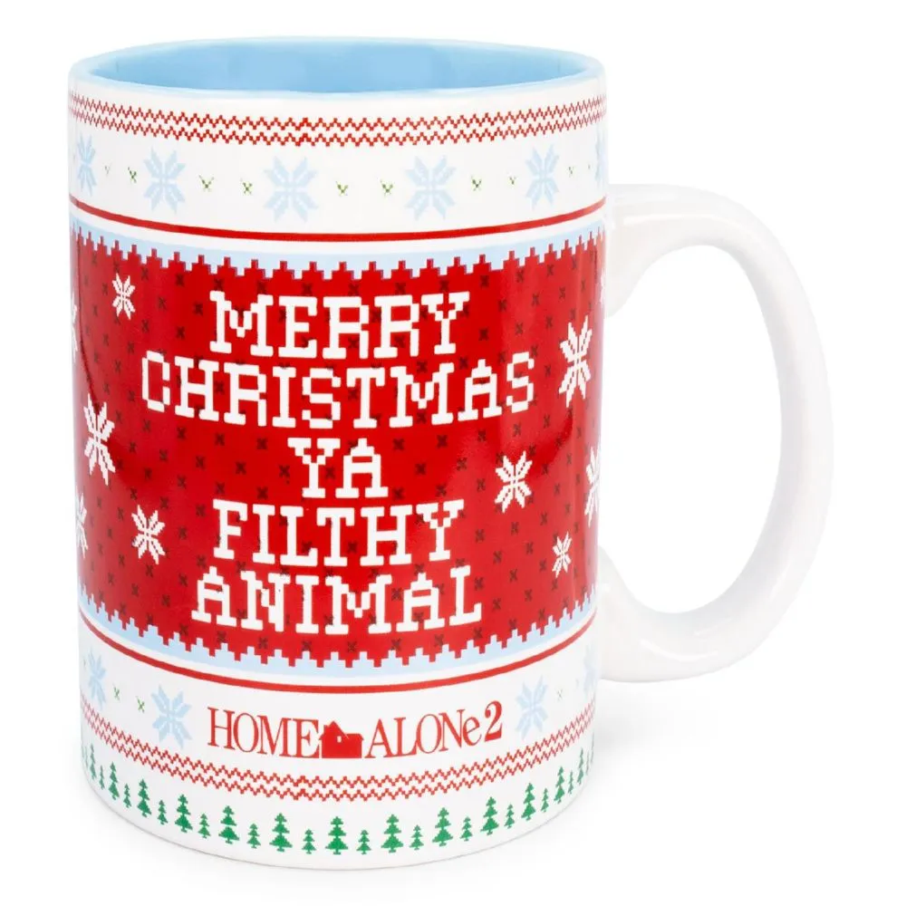 Home Alone 2 Filthy Animal Sweater Ceramic Mug | BPA-Free Large Coffee Cup For Espresso, Caffeine, Beverages, Home & Kitchen Essentials | Holiday Christmas Gifts and Collectibles | Holds 20 Ounces