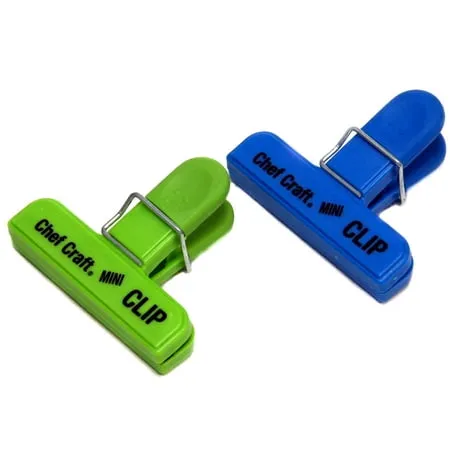 Bag Clip Set, BlueGreen