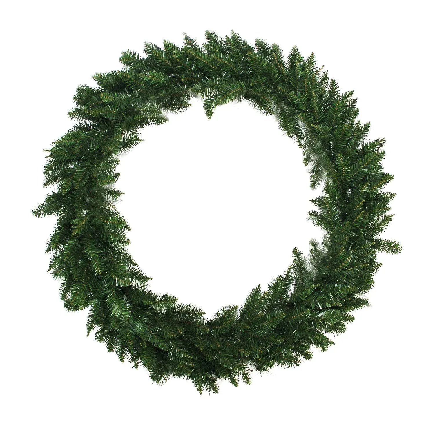 Northlight 72 inch Unlit Buffalo Fir Commercial Size Artificial Christmas Wreath ...