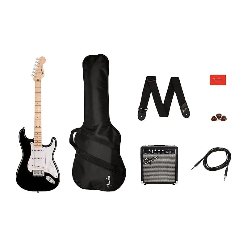 Squier Sonic Stratocaster Pack (Black)