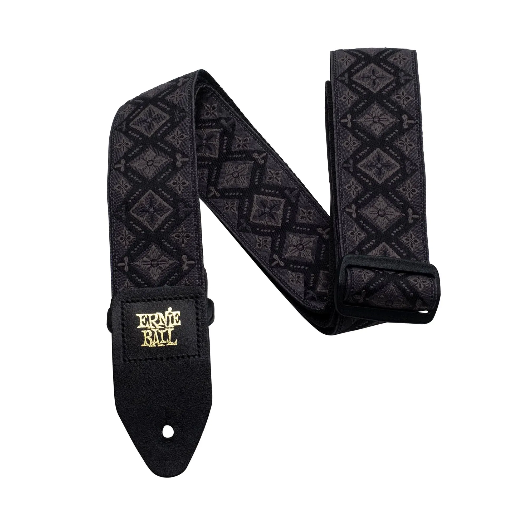 Ernie Ball Guitar Strap Jacquard Regal Black