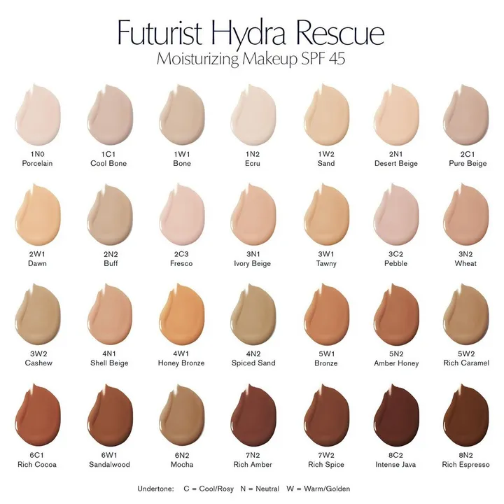 Cremet Make Up Foundation Futurist Hydra Rescue Estee Lauder 4w1-honey Bronze (35 Ml)