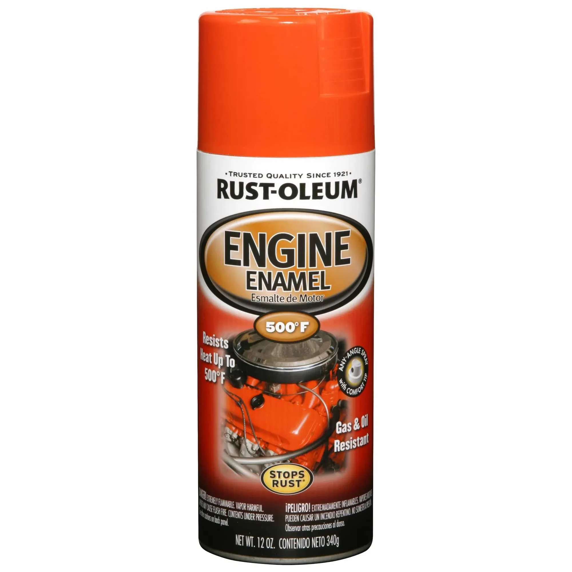 Orange Coating Engine Enamel Coating High Temp Caliper Brake Drums Springs Paint