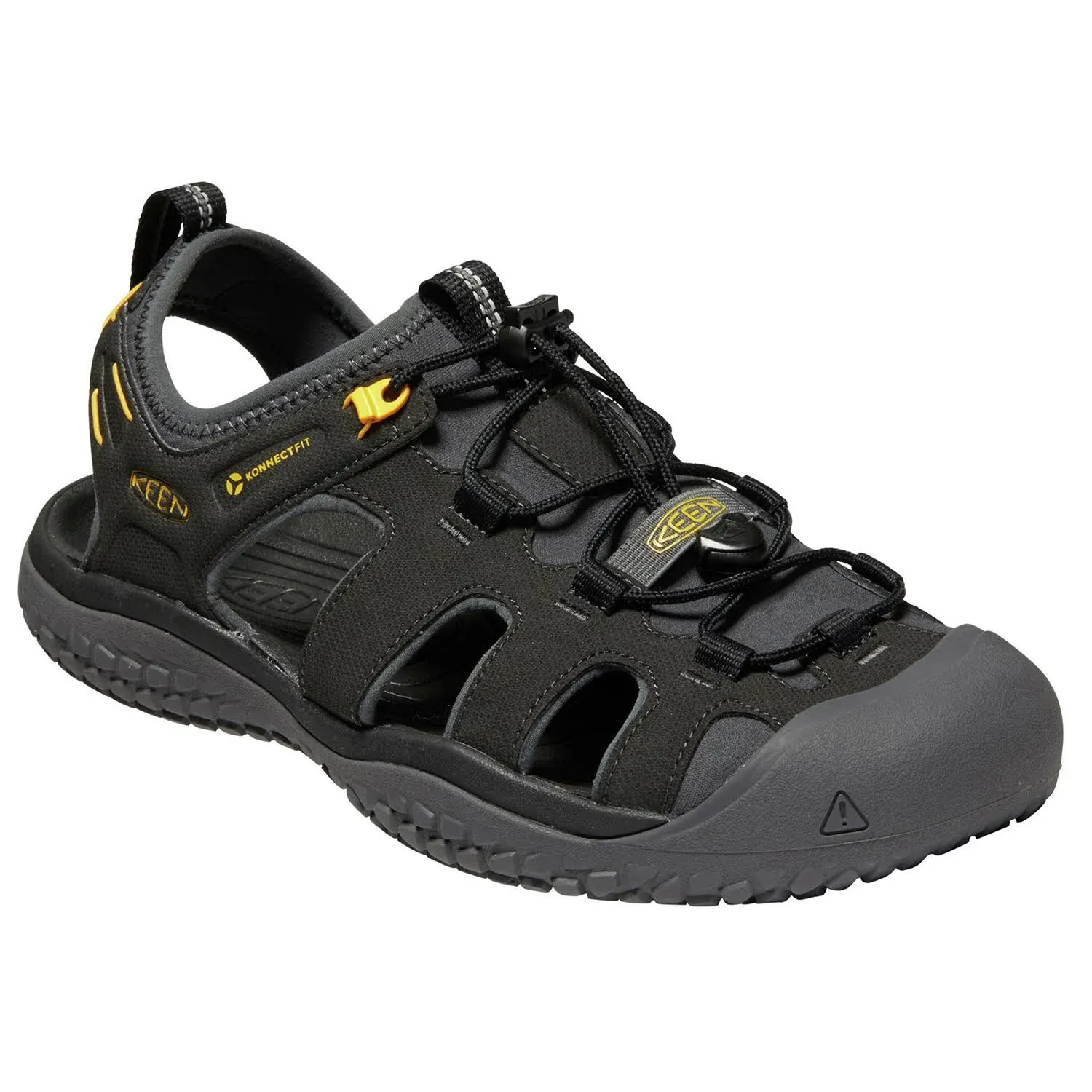 Keen SOLR Sandals - Men's 9 Black - Gold