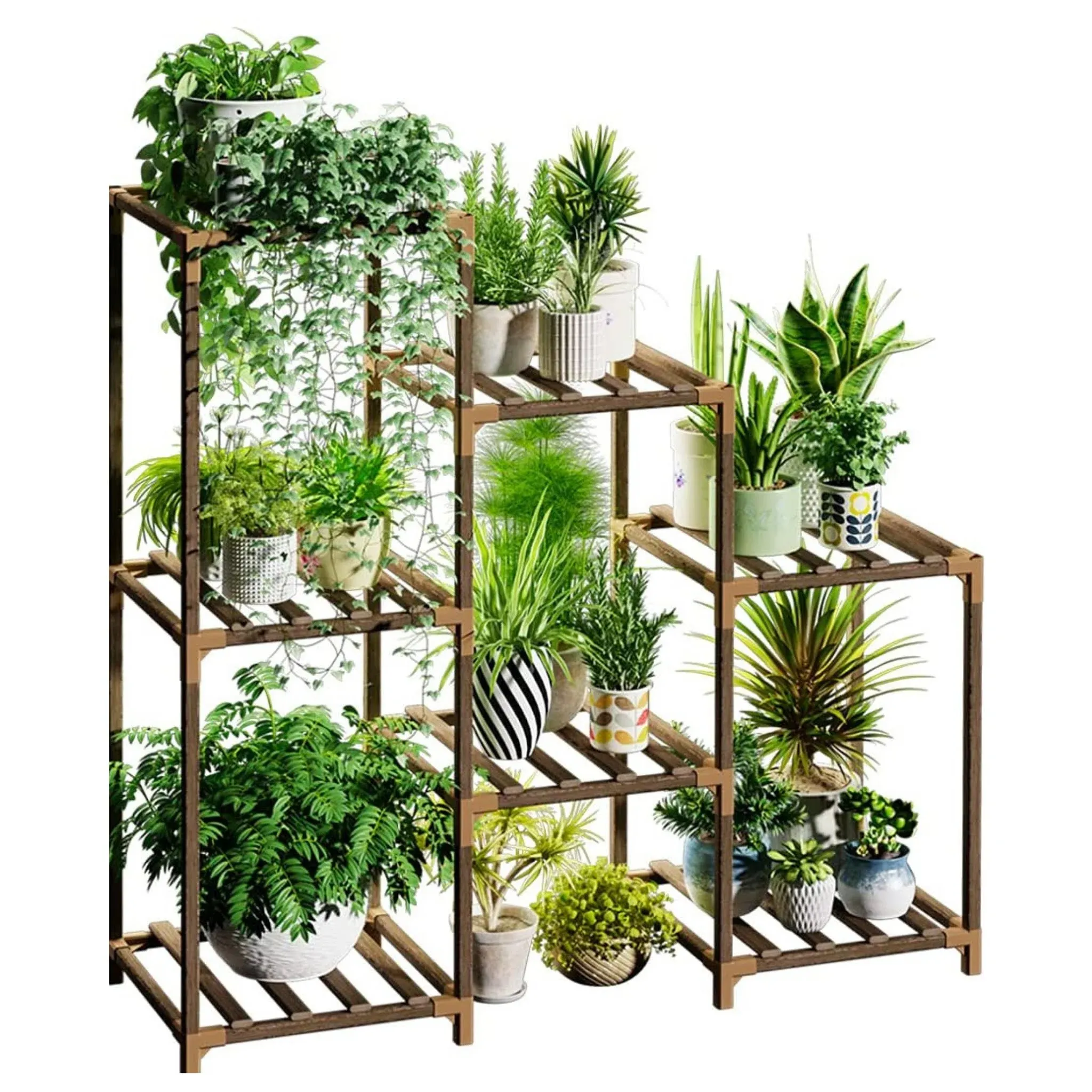 Bamworld 3 Tiered Plant Stand