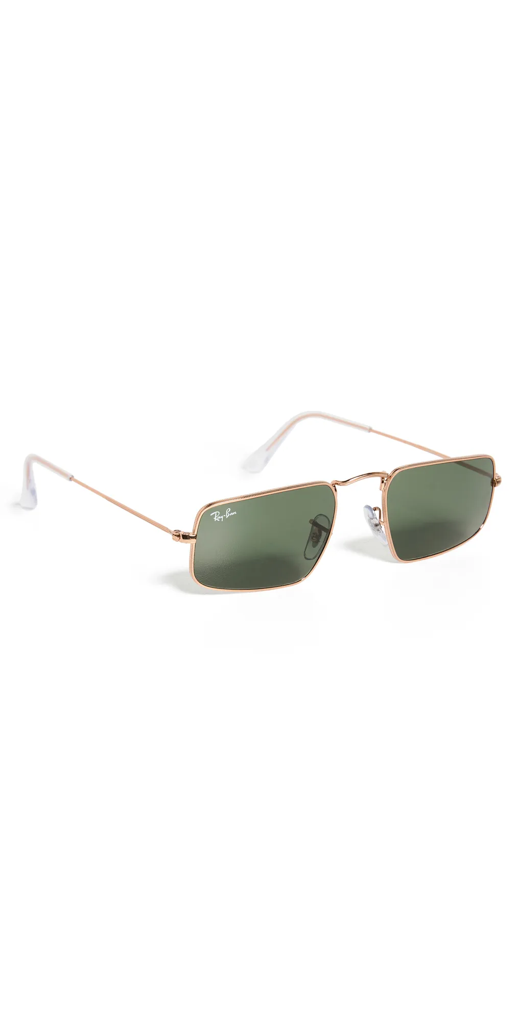 Ray Ban RB3957 Julie Sunglasses - 920231 Rose Gold/Green