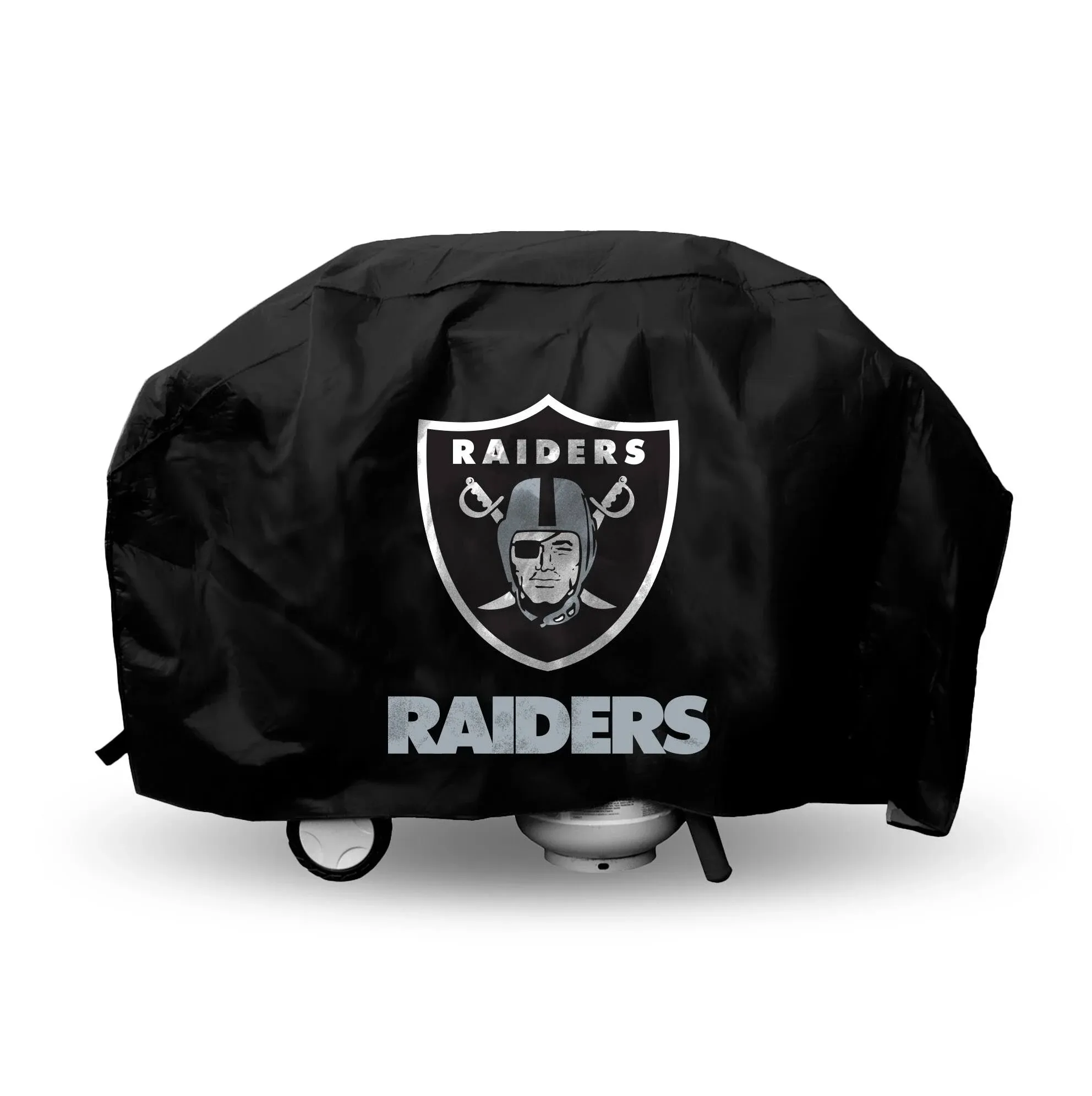 Rico Industries NFL Vinyl Padded Deluxe Grill Cover, 68 x 21 x 35-inches