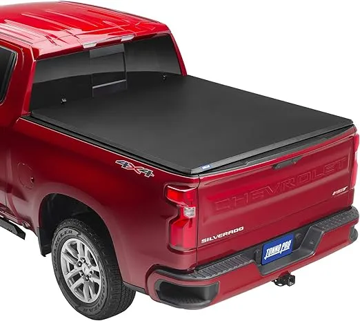 Tonno Pro 14-19 Chevy Silverado 1500 6.6ft Fleetside Tonno Fold Tri-Fold Tonneau Cover