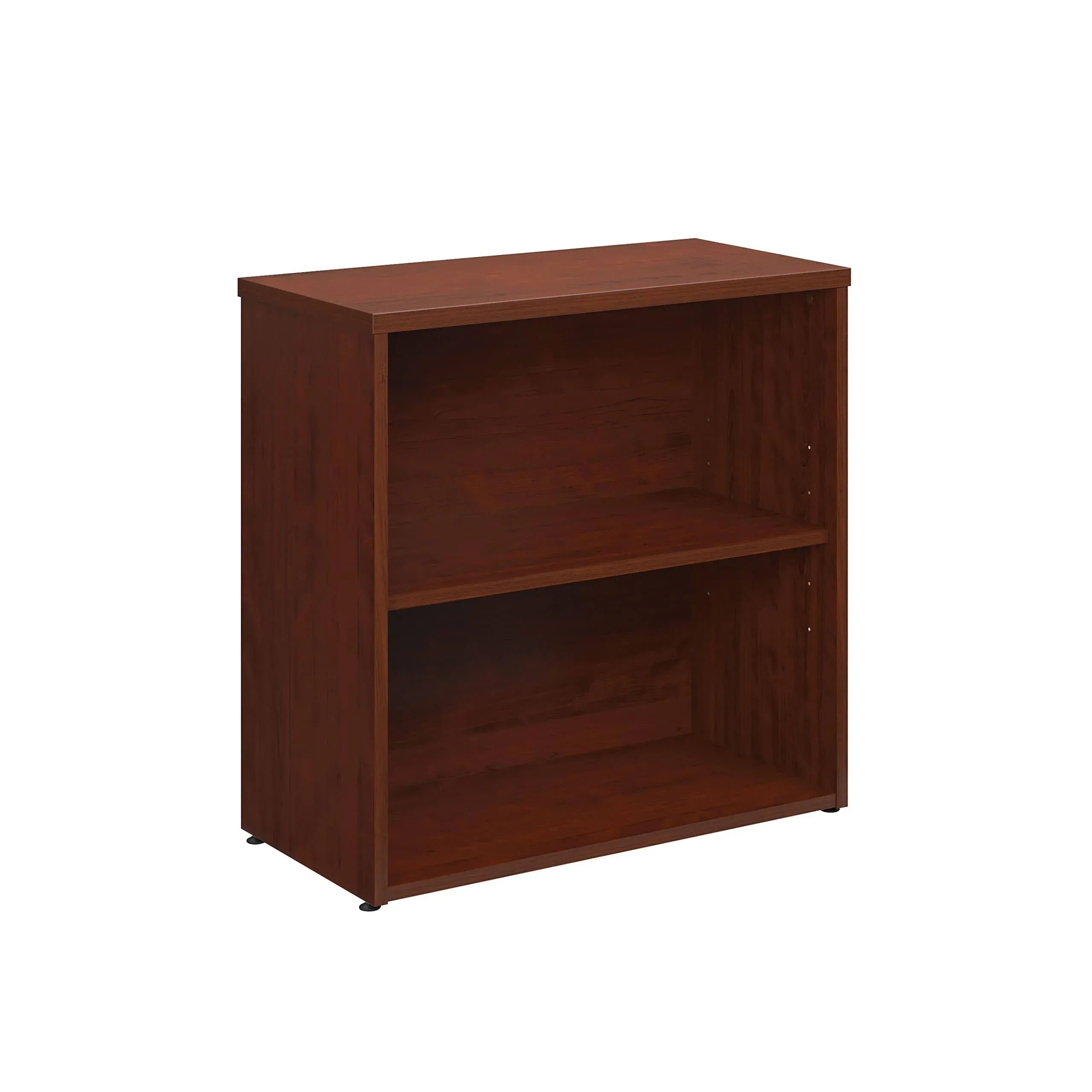 Sauder Affirm 2 Shelf Bookcase Classic Cherry