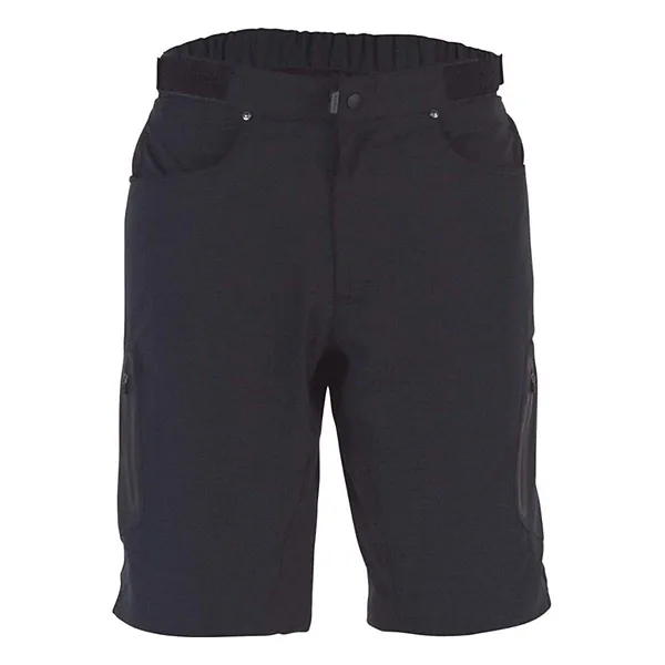 Men's ZOIC Ether Print + Essential Liner Biker Shorts Small Black Hound