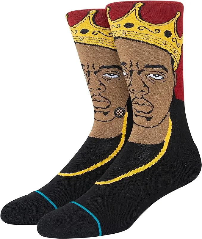 Stance Crew Biggie Resurrected Socks Black