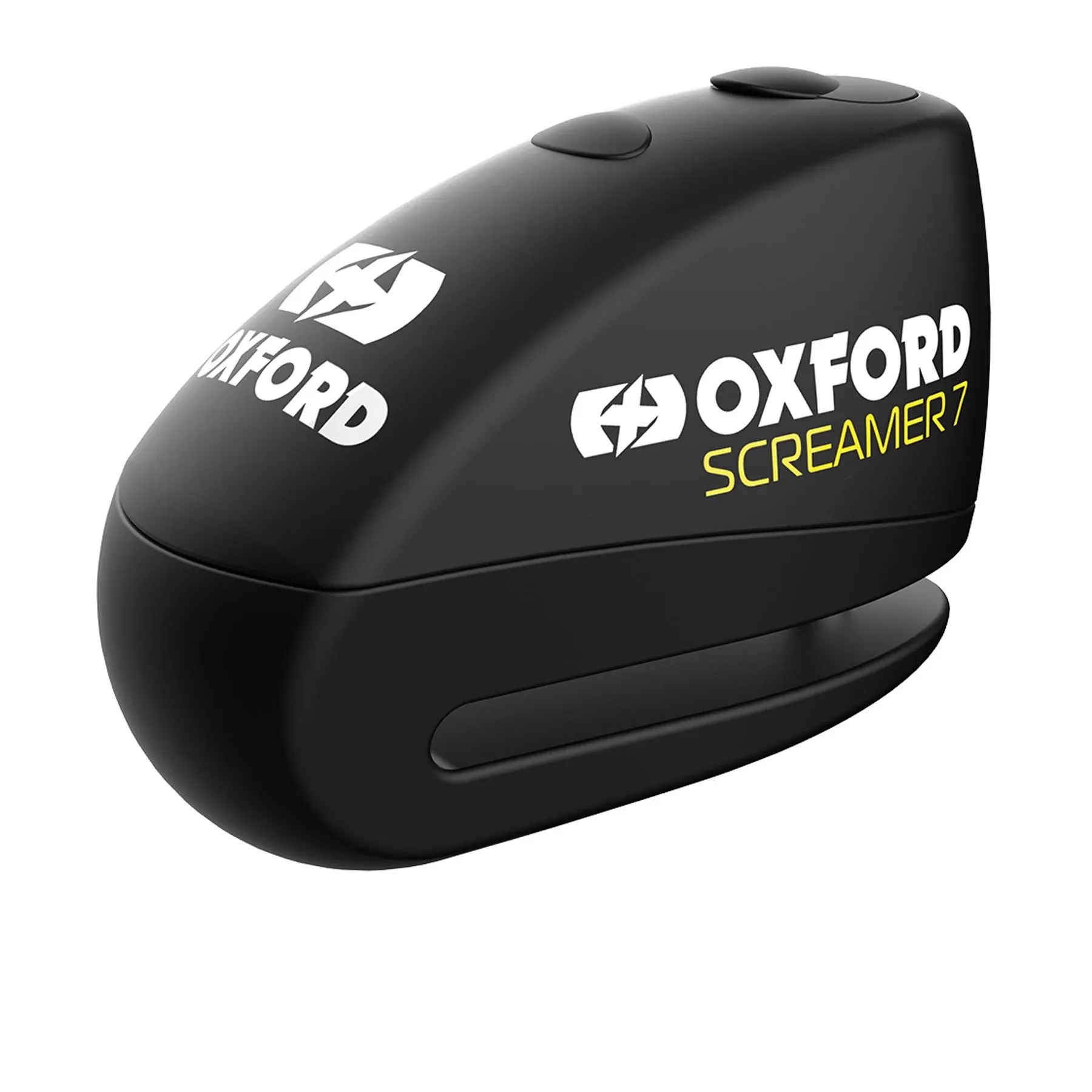 Alarm Disc Lock &gt; Oxford Screamer7 Security Anti Theft - Black/black