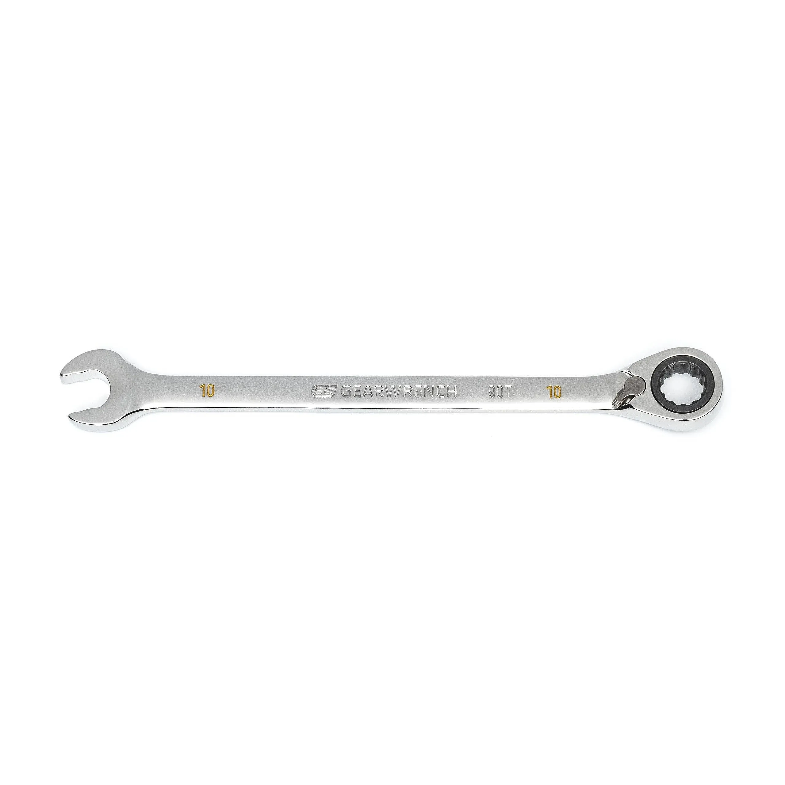 GearWrench 86610 10mm 90-Tooth 12 Point Reversible Ratcheting Wrench