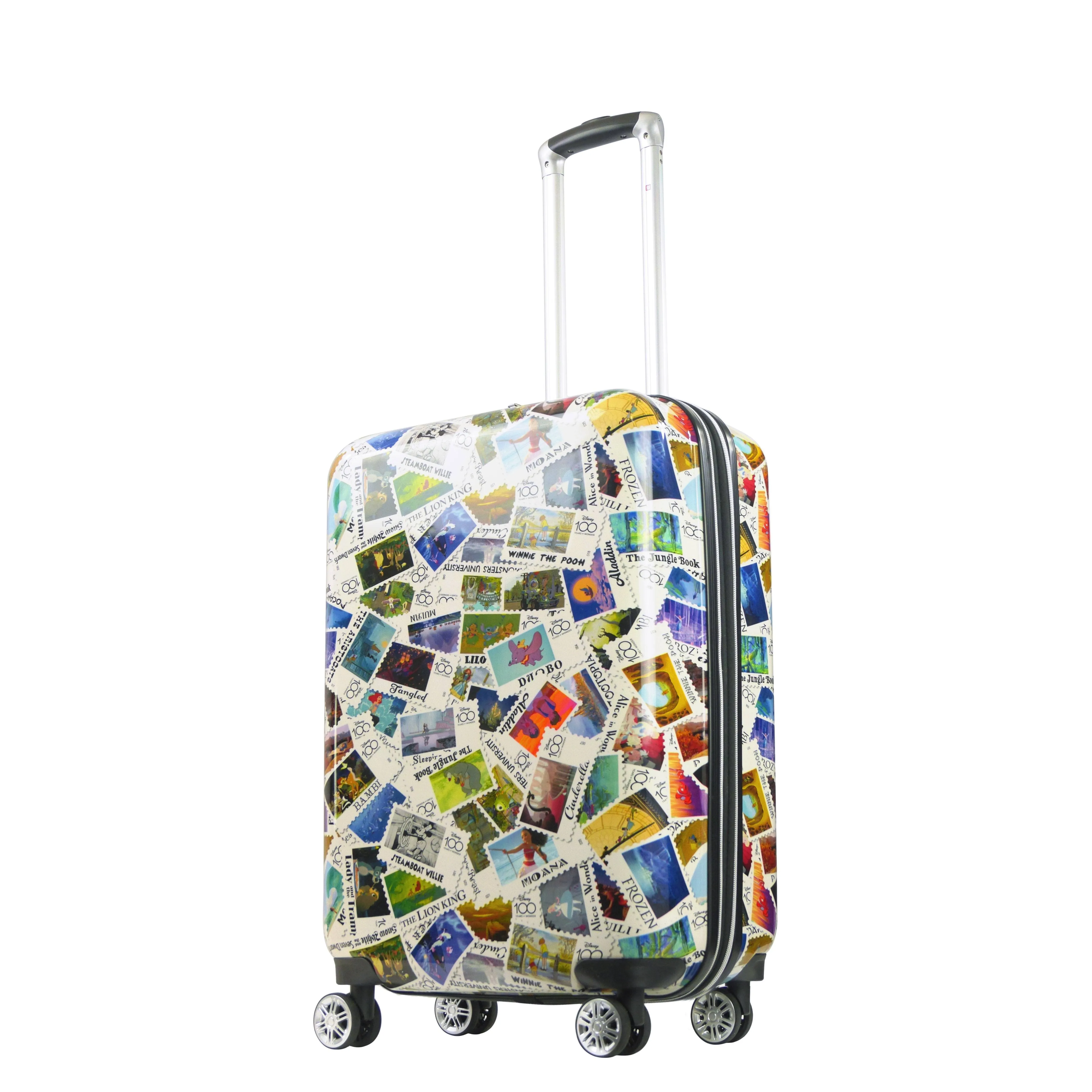 Disney 100 Years Stamps Hard-Sided Spinner Luggage