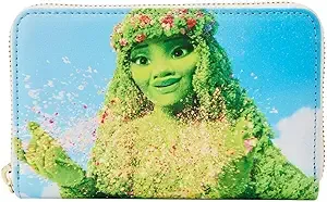 DISNEY MOANA PRINCESS SCENE SERIES ZIP AROUND WALLET