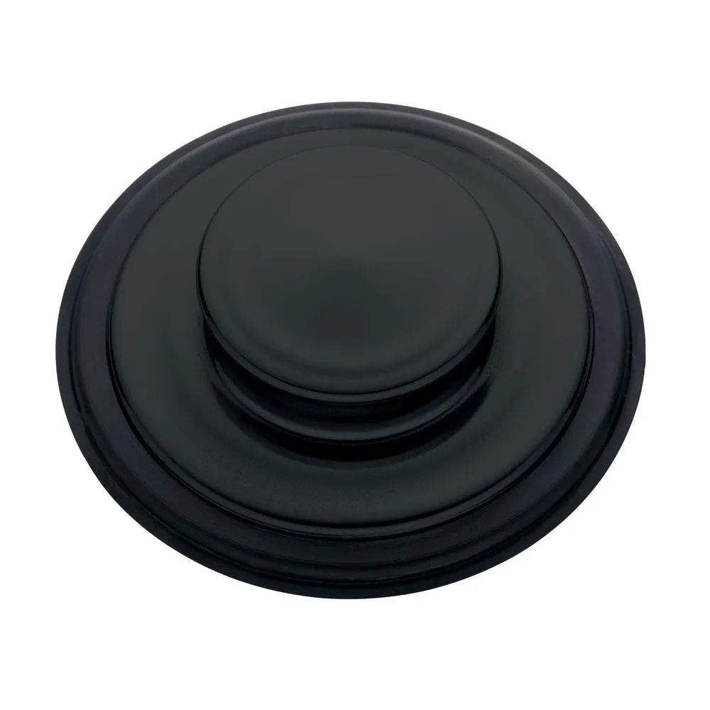 InSinkErator 3.25-in Matte Black Steel Garbage Disposal Stopper Lowes.com