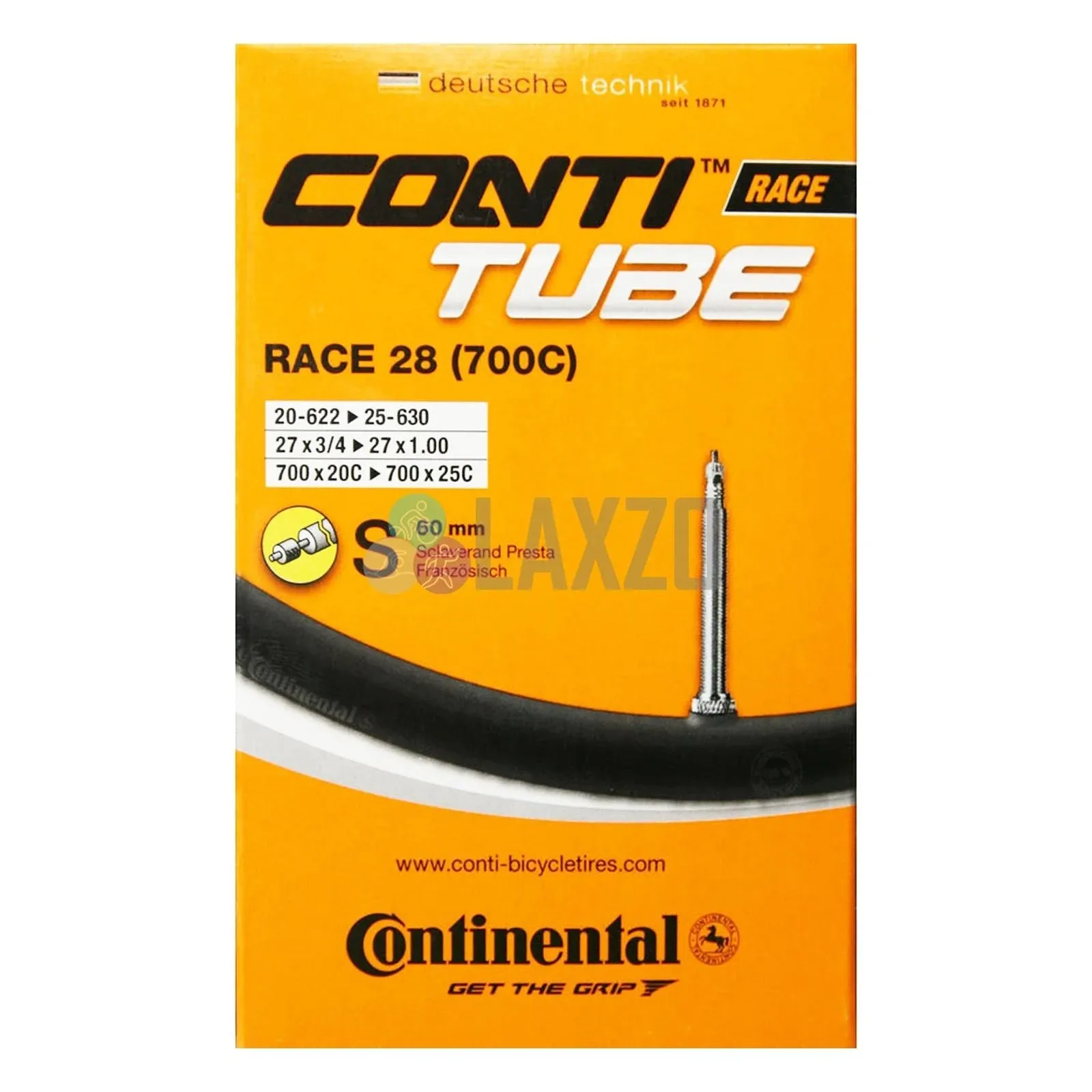 Continental 700c Presta Tube 80mm Light