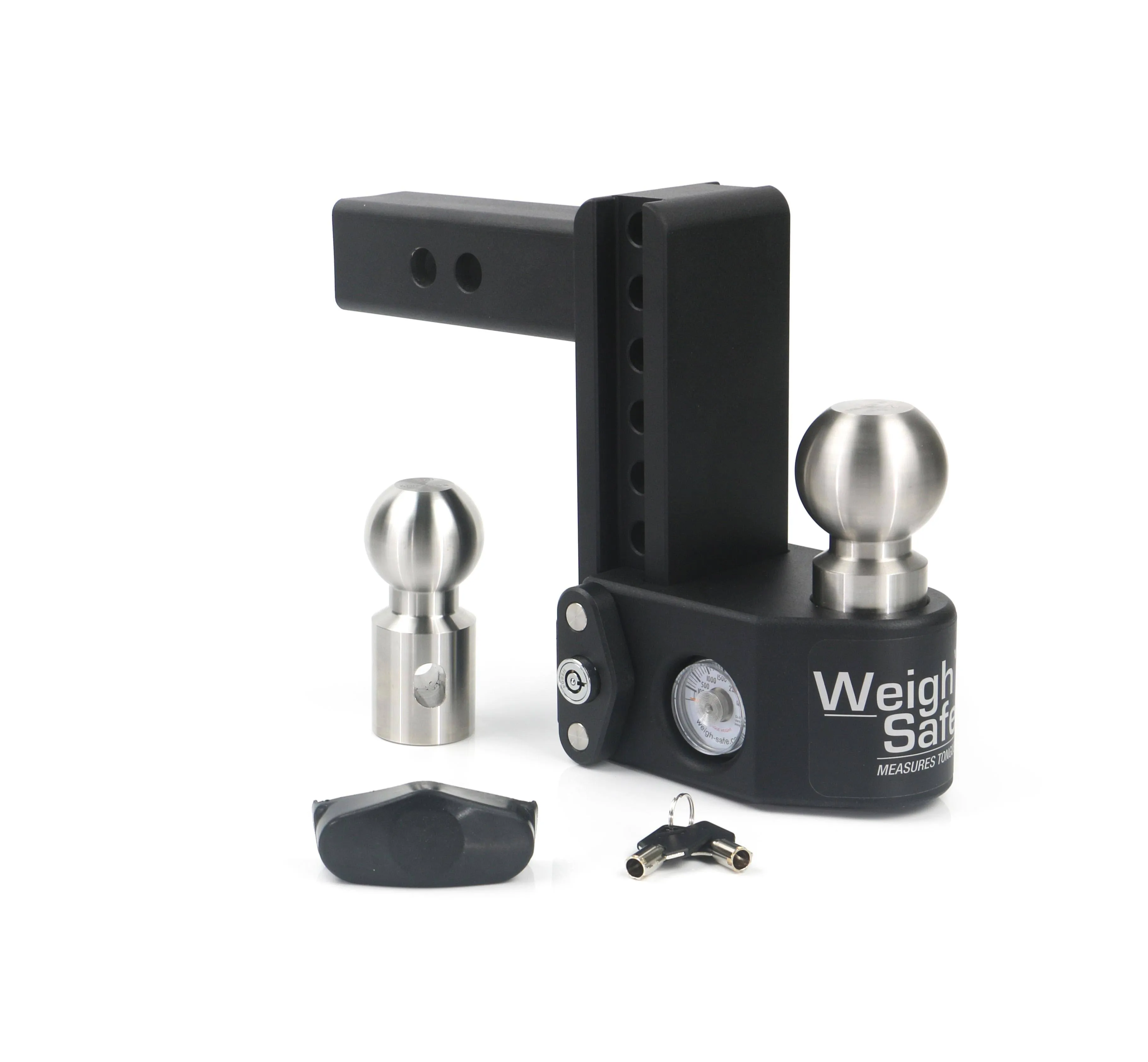 Weigh Safe SWS6-2.5 Steel Weigh Safe 6" Drop Hitch with 2.5" Shank (8K/22K GTWR)