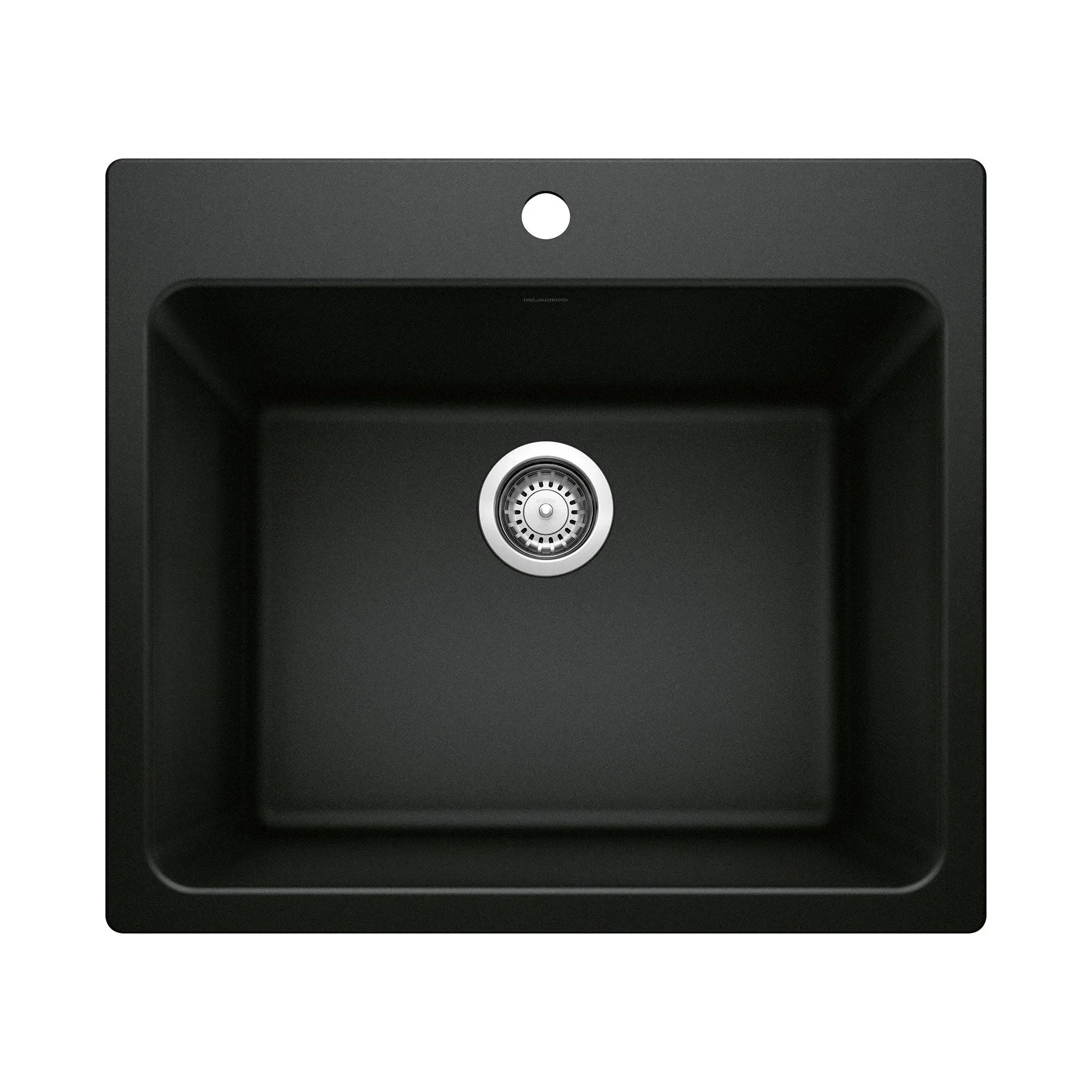 Blanco 442924 Liven Dual Mount Laundry Sink - Coal Black