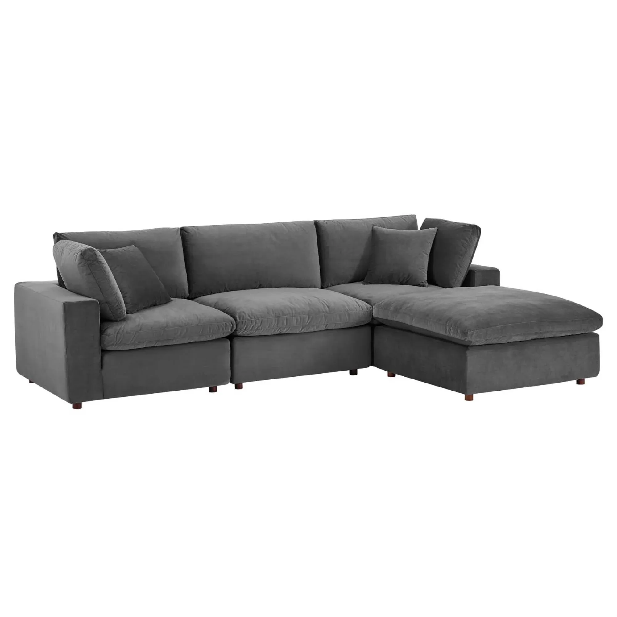 Modway Commix 4-Piece Sectional Sofa