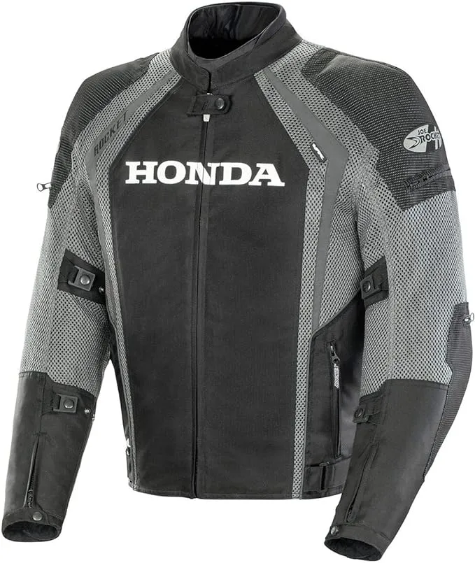 Joe Rocket Honda VFR Mesh Jacket (Medium) (Black/Gunmetal)