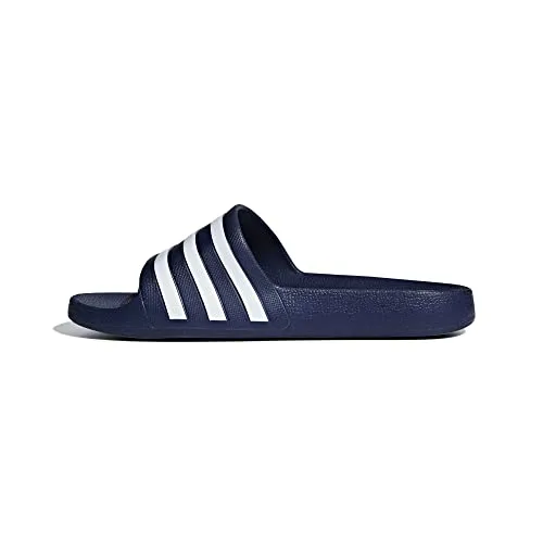 Adidas Adilette Aqua Slides - Black/White