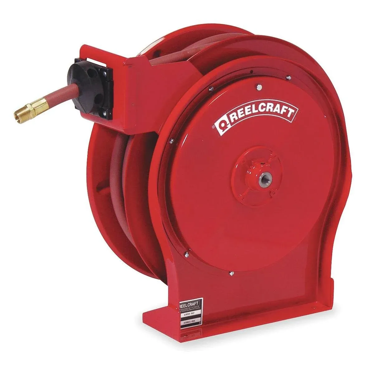 3/8" x 50 ft. Spring Return Hose Reel with Hose 300 PSI Reelcraft 5650 OLP