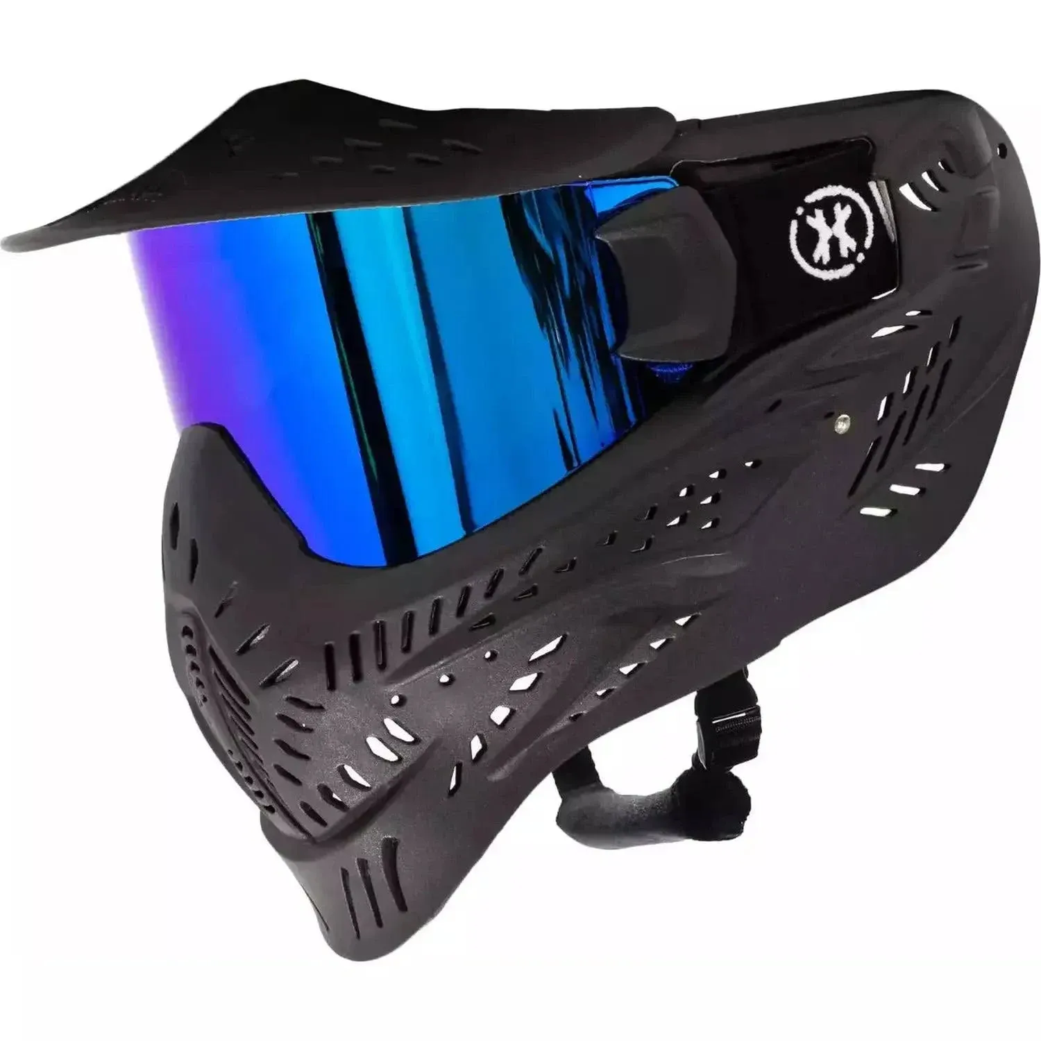 HSTL Paintball Goggle - Black with Ice Lens | HK Army