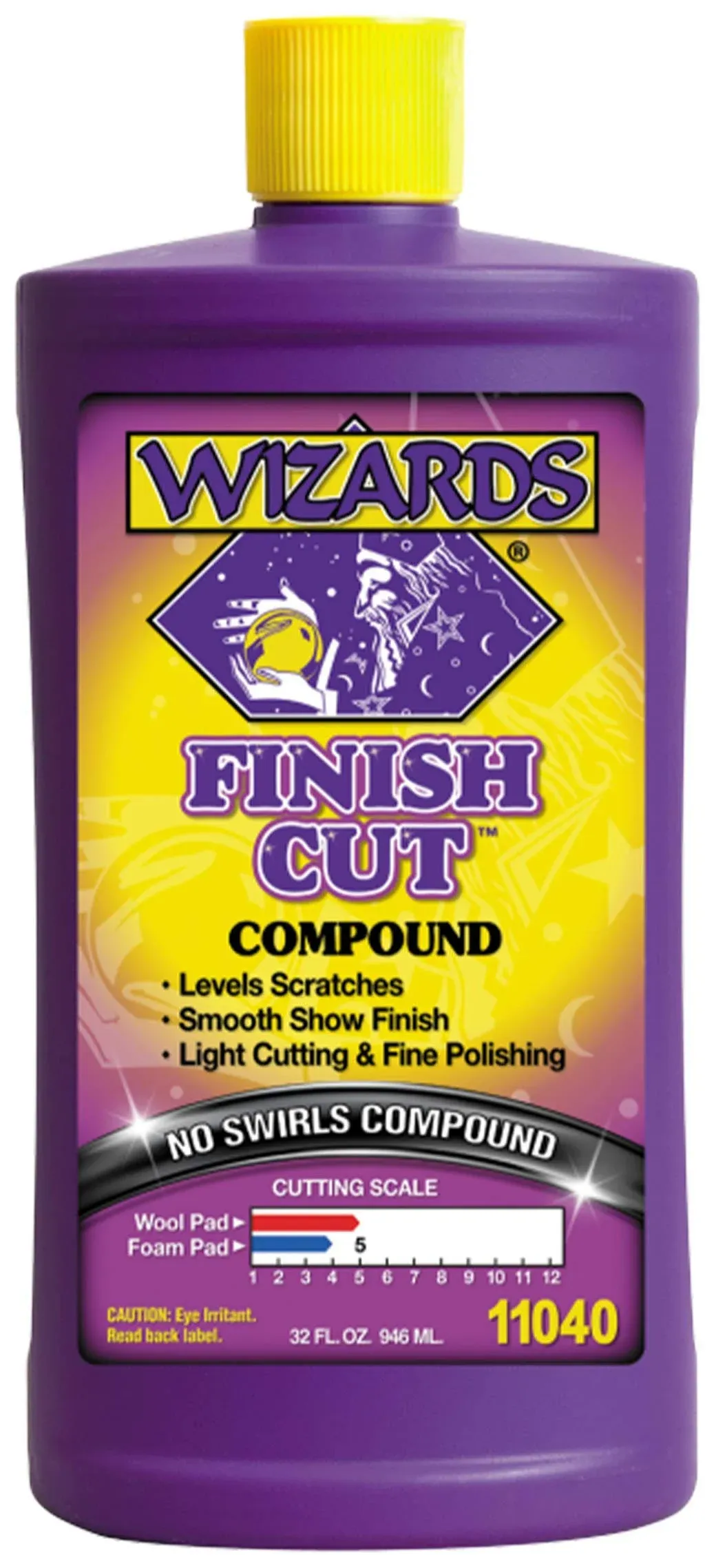 Wizards 11040 Finish Cut Compound 32oz