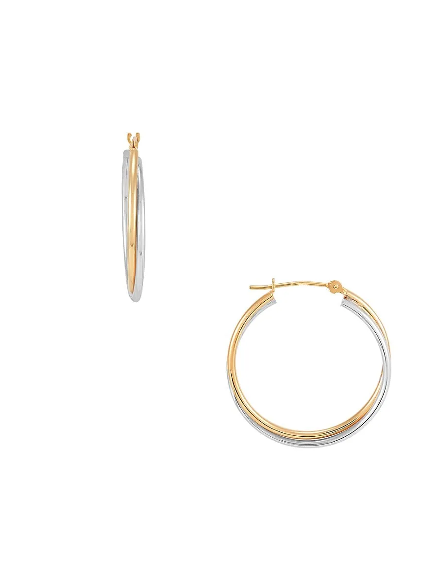 14K Gold Hoop Earrings Large Hoop Earrings Hoop Earrings for Women Hypoallergenic Gold Earrings Hoops Gold Jewelry (35mm*2mm)