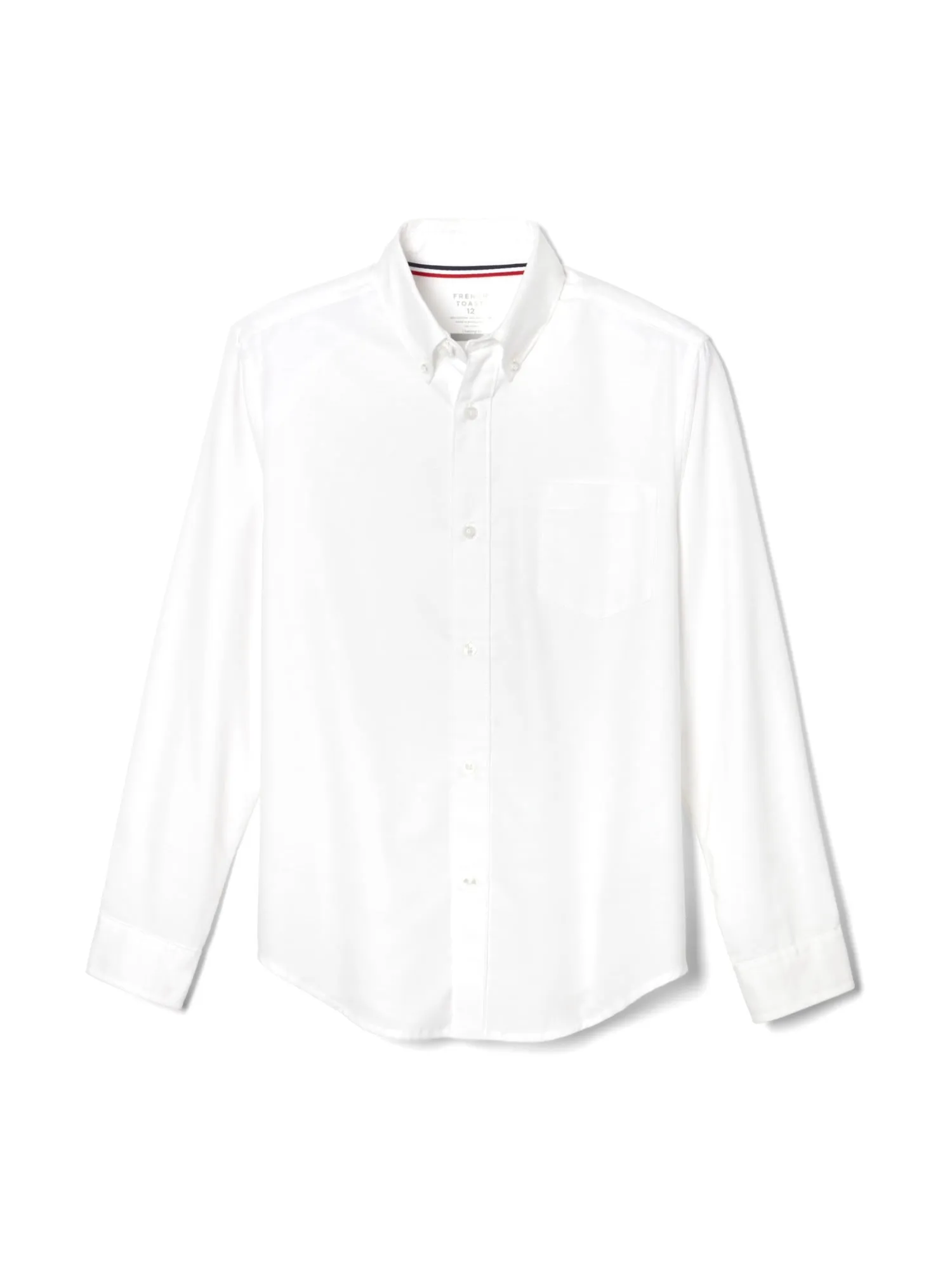 French Toast Boys' Long Sleeve Oxford Shirt