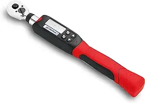 ACDelco ARM601-3 3/8” (3.7 to 37 ft-lbs.) Digital Torque Wrench with Buzzer and LED Flash Notification – ISO 6789 Standards with Certificate of Calibration