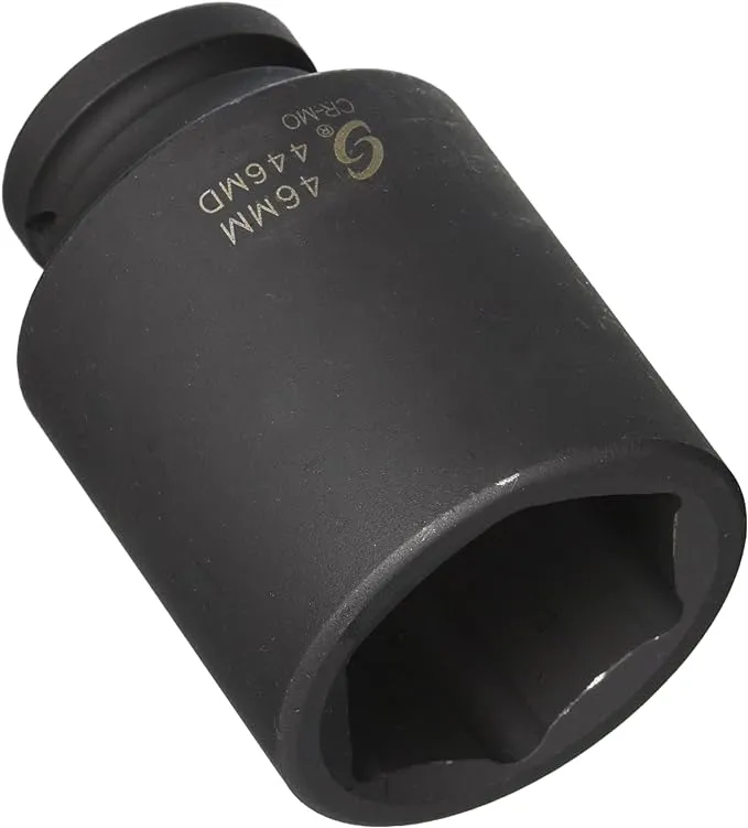 Sunex 446md 3/4inch Drive Deep 6 Point Metric Impact Socket 46mm