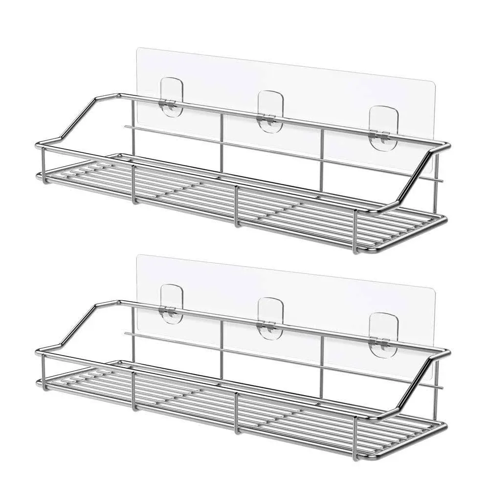 Large Rustproof Detachable Kitchen Bathroom Shower Caddy Shelf Organizer (2pack)