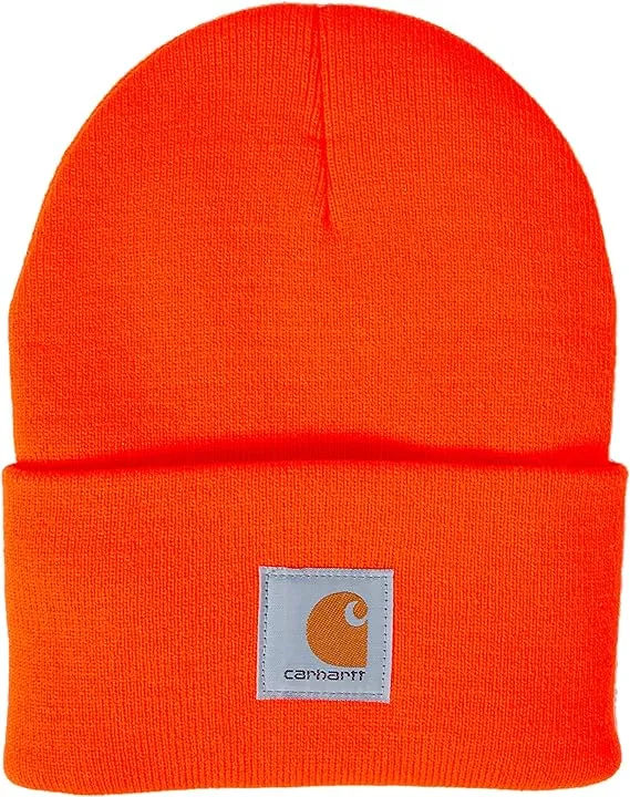 Carhartt Knit Cuffed Beanie - Ash Rose / Marshmallow Marl