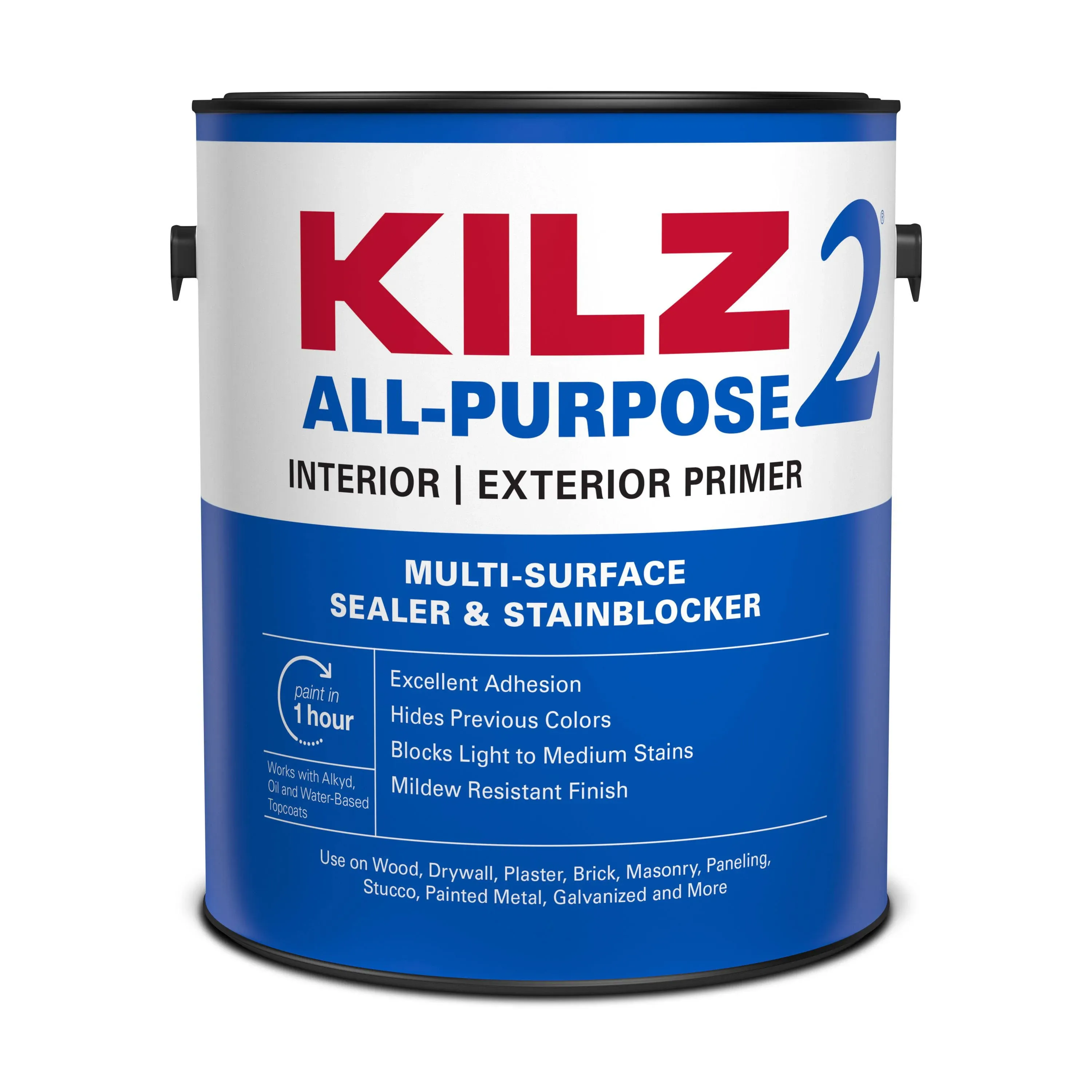 Kilz 2 Water Based Sealer/Primer/Stain Blocker - 1 Gallon