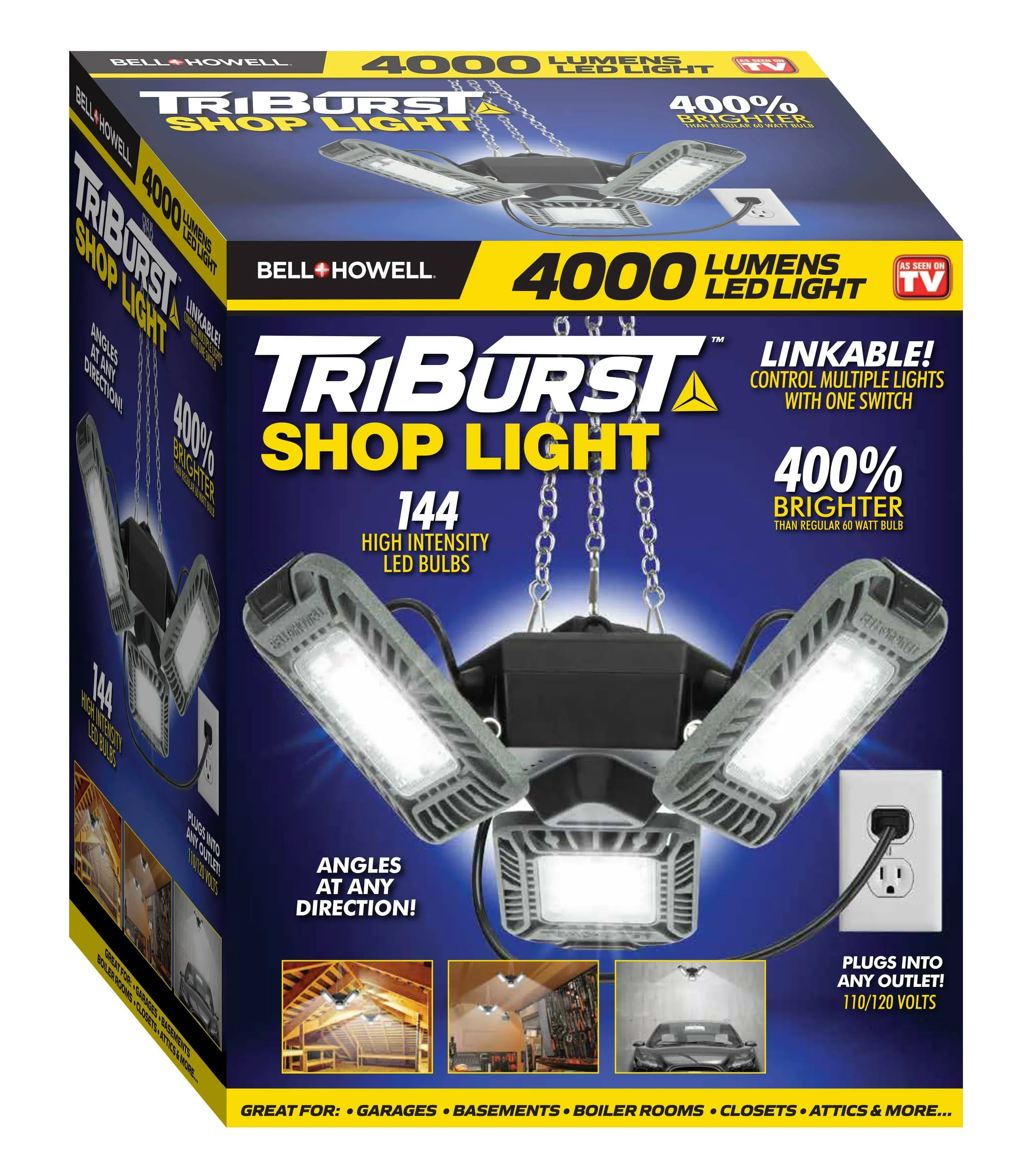 Bell+Howell Triburst 4000 Lumen Shop Light