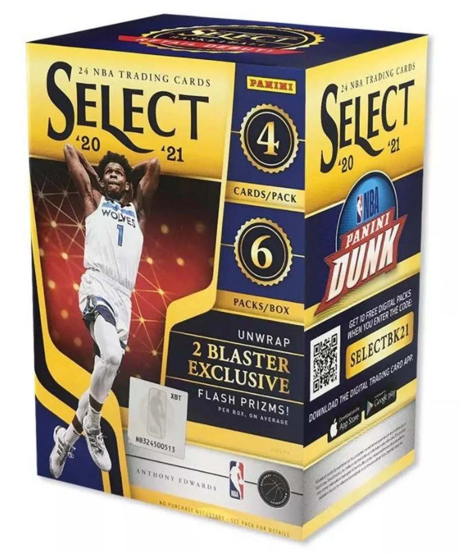 2020-21 select basketball blaster box sealed