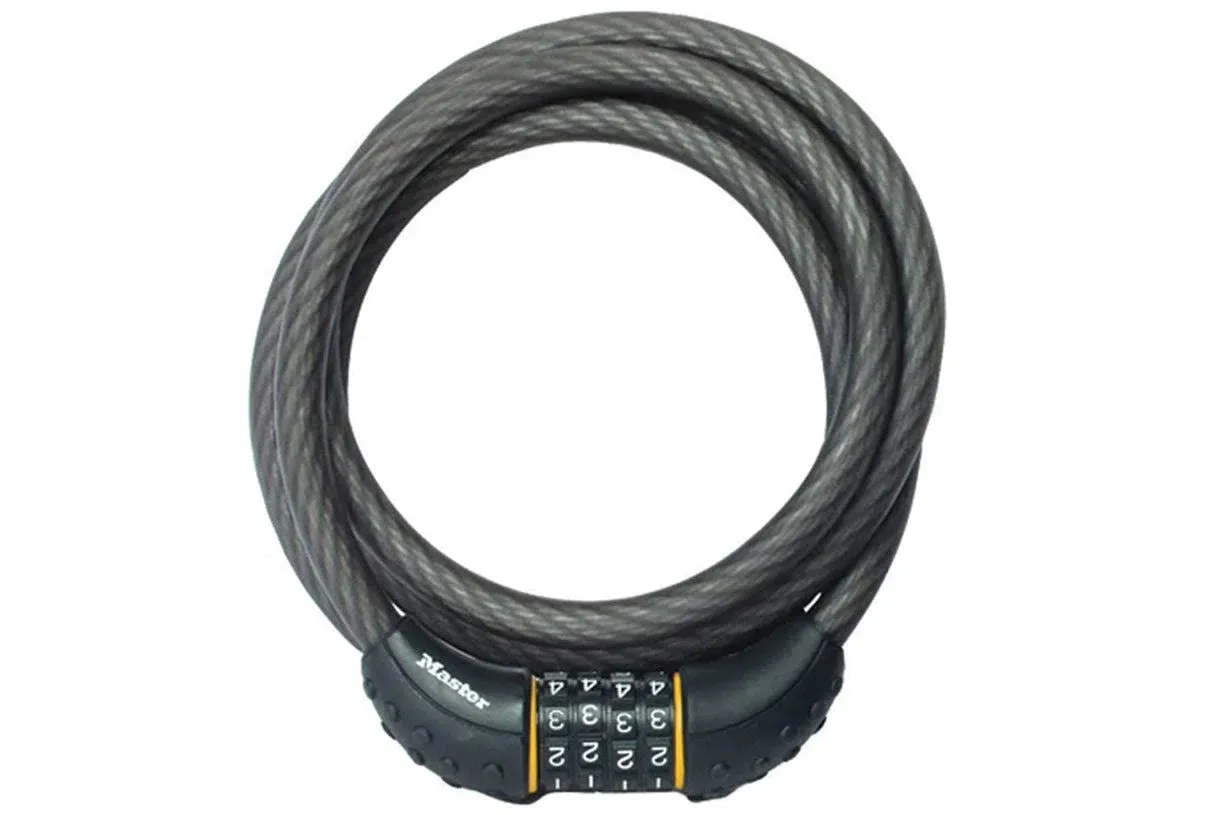 Master Lock 6' X 1/2" Re settable Combo Cable