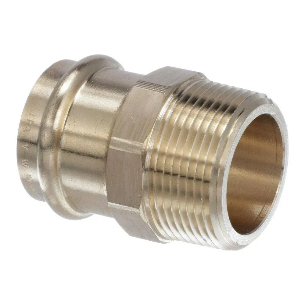 VIEGA ProPress 79260 Bronze Male Adapter 1-1/4&#034; x 1-1/4&#034; P x M NPT - New