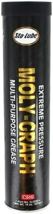 Sta-Lube CRC SL3330 Moly-Graph Extreme Pressure Multi-Purpose Lithium Grease - 14 Oz.