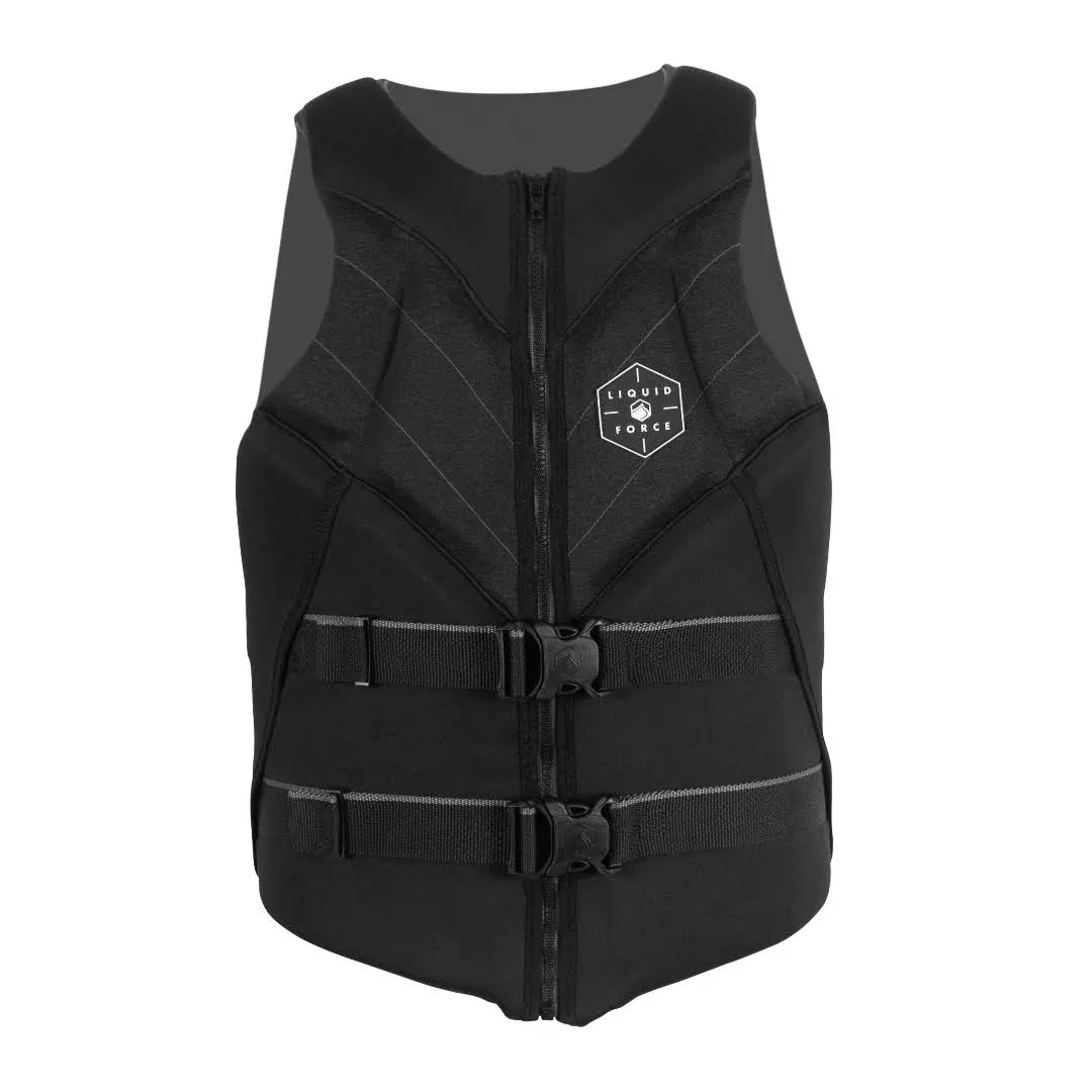 Liquid Force Rush (Black) CGA Life Jacket 2024 Small