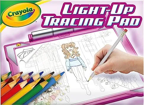 Crayola Tablero para calcar con luz para niños y niñas de edades 6 a 10