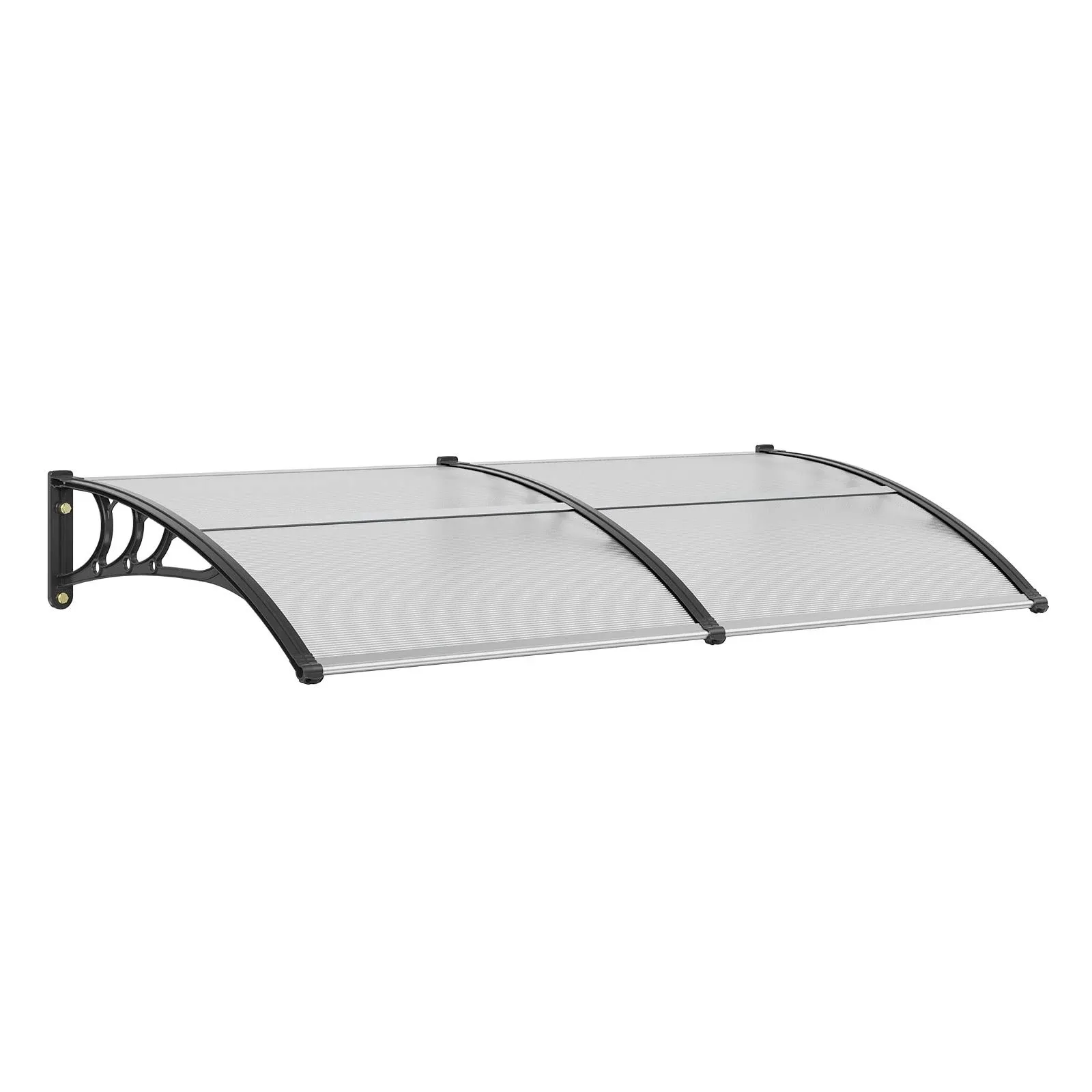 VEVOR 40 x 80 in. Window Door Awning Canopy UPF 50 Plus Polycarbonate Entry Door Outdoor Window Awning Exterior