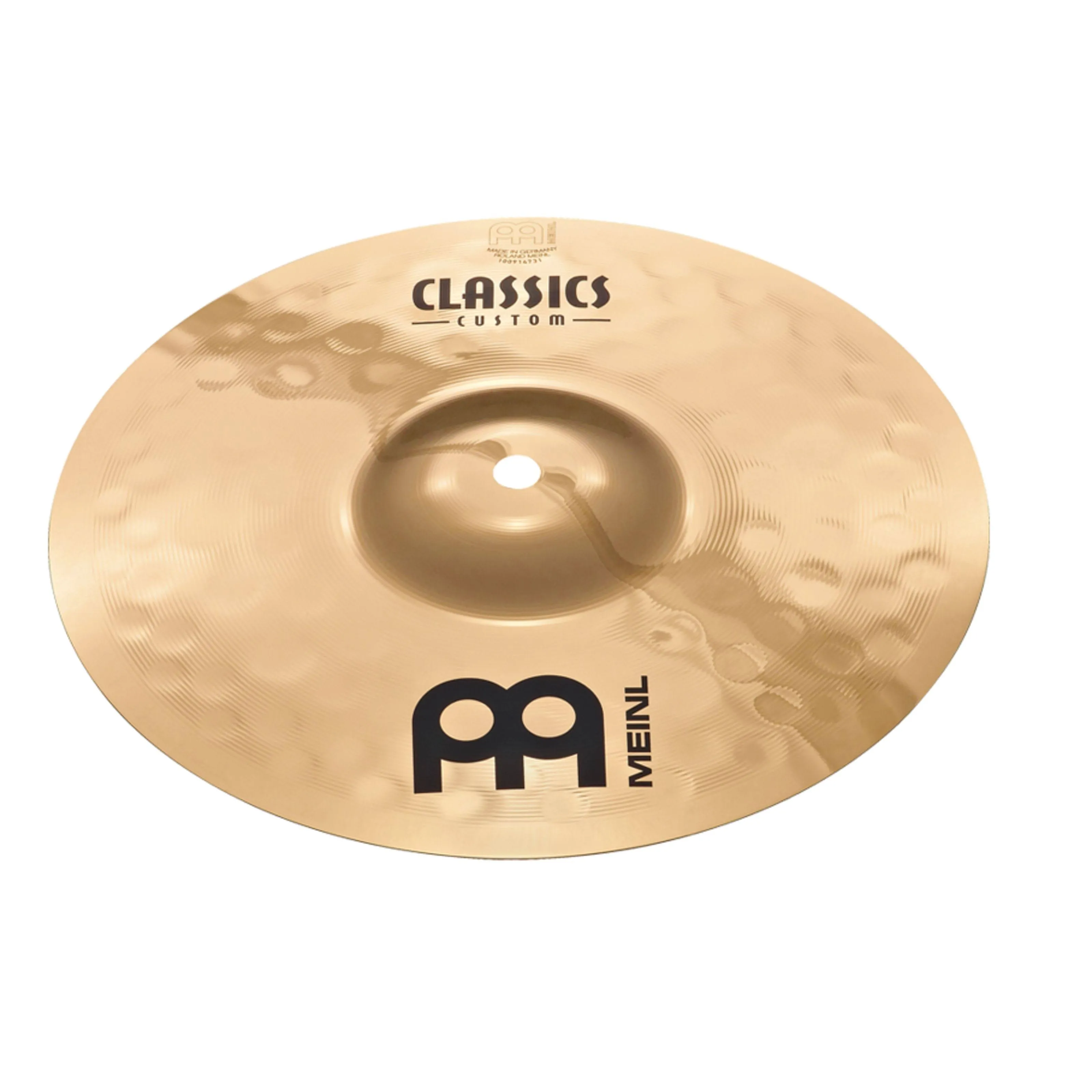 Meinl 10" Classics Custom Splash Cymbal, Brilliant