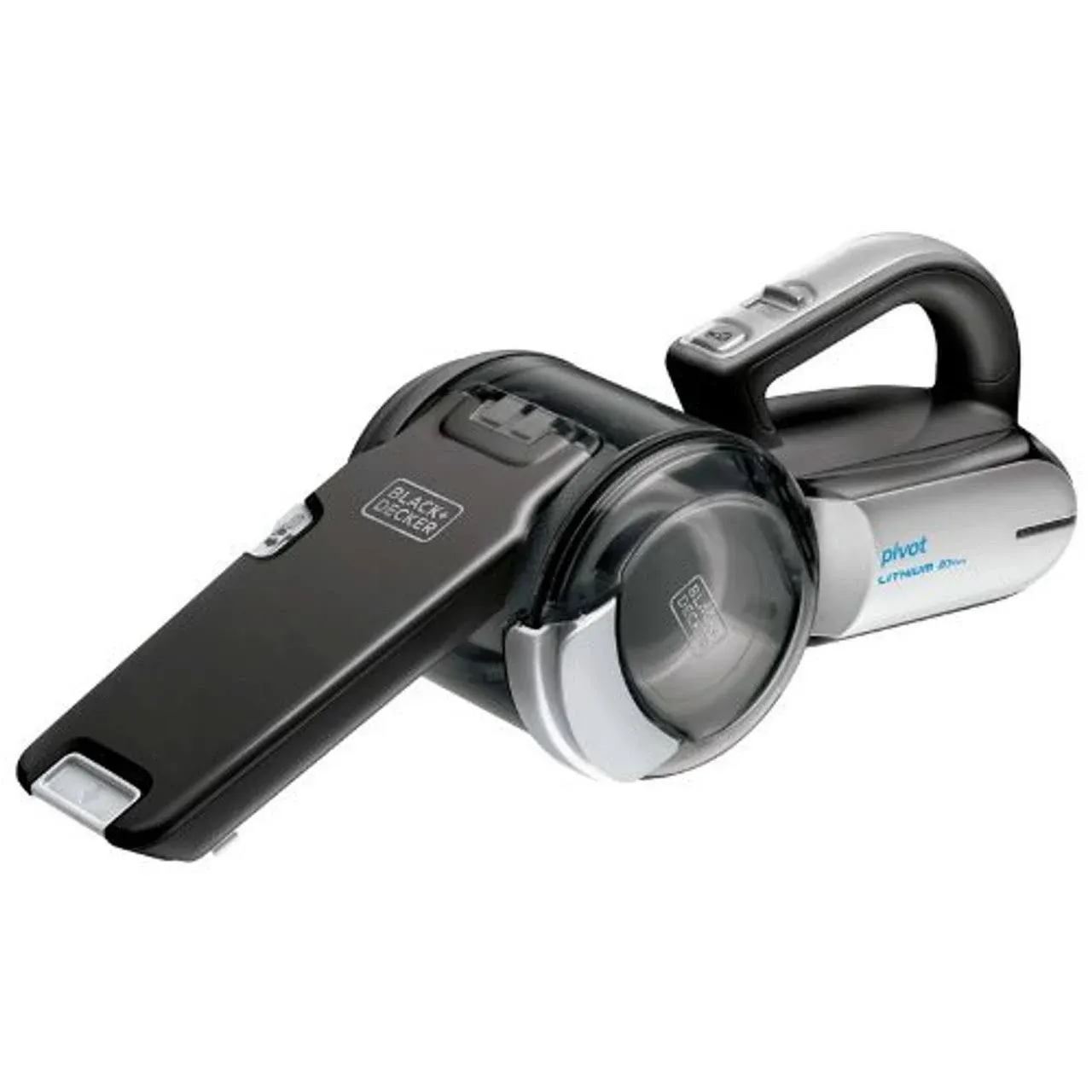 Black and Decker 20V Lithium Pivot Cordless Hand Vacuum - BDH2000PLA