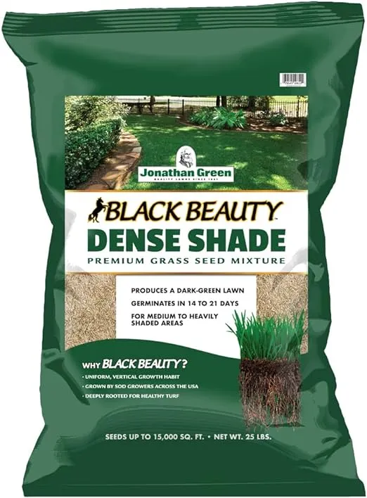 Jonathan Green 10610 Dense Shade Grass Seed Mixture 25 lbs