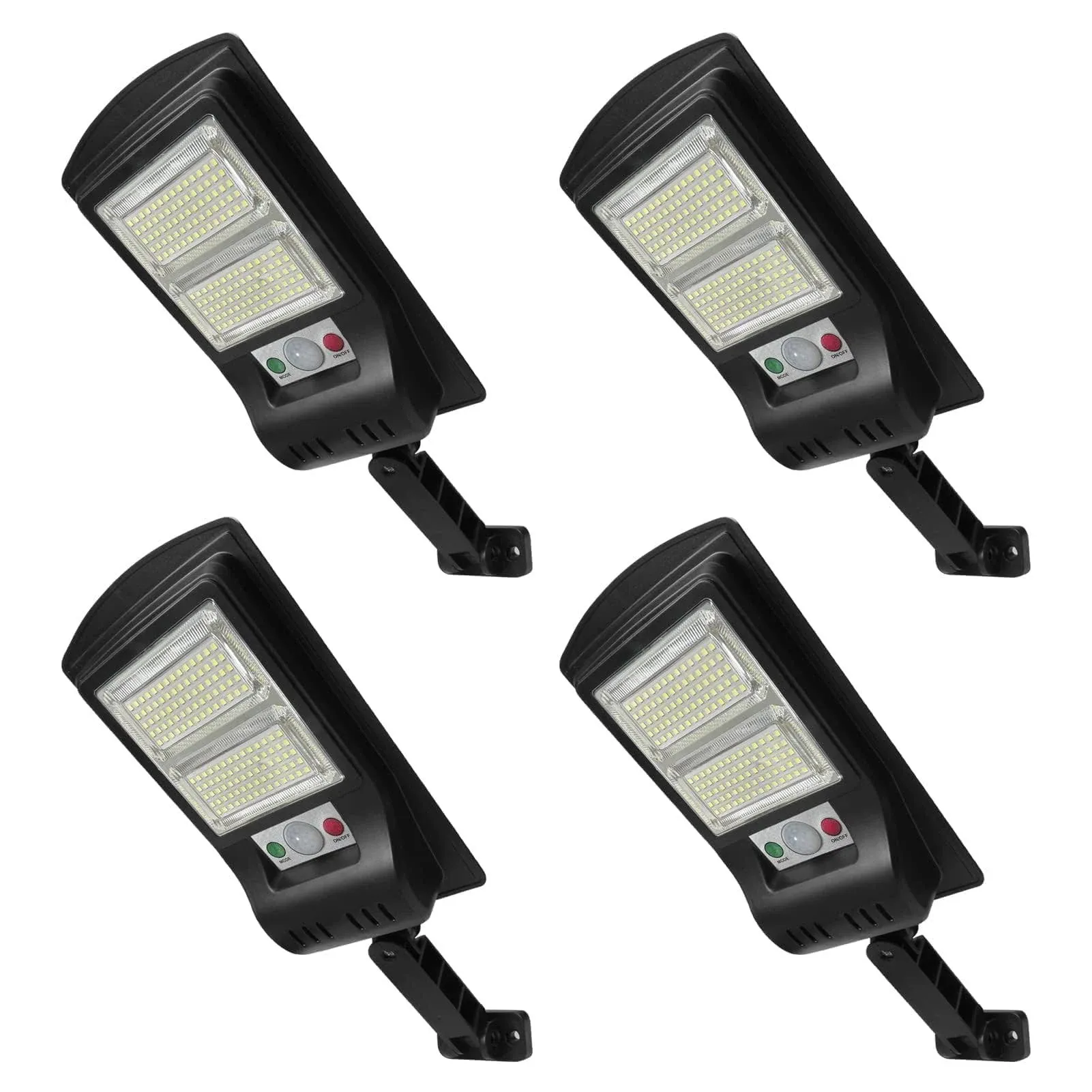 Duewot Outdoor Solar Flood Lights - 140 LED, Waterproof and Wireless Security ...